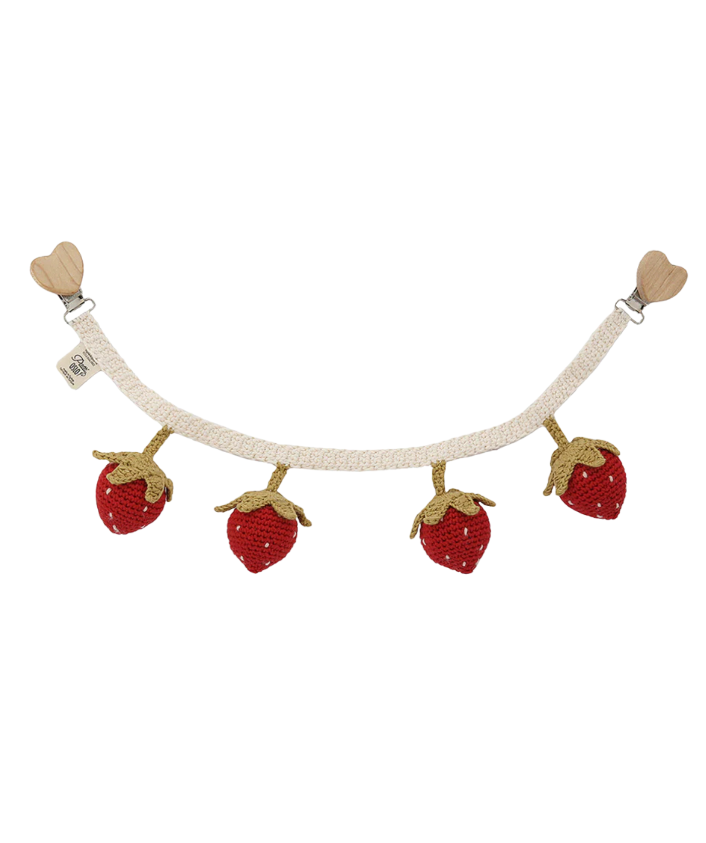 Kinderwagenkette Erdbeer