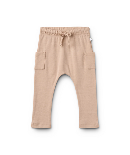 Combi Pants 100% Merinowolle - Nougat