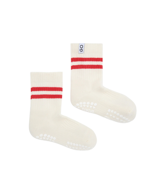 Rutschfeste Sportsocken - Red