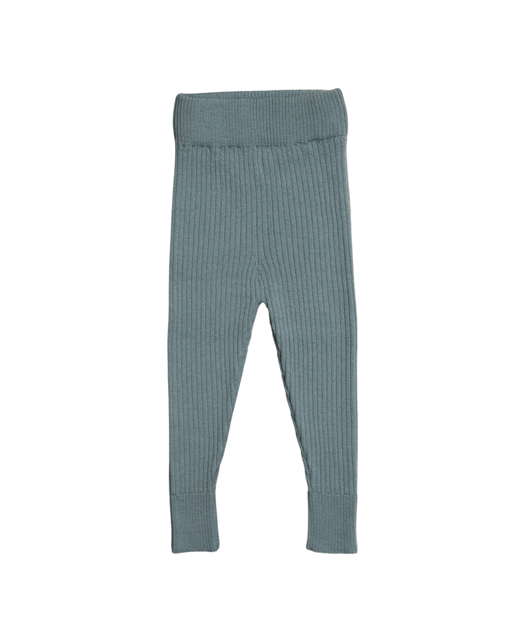 The Woolly Leggings 100% Merino Wool - Sage