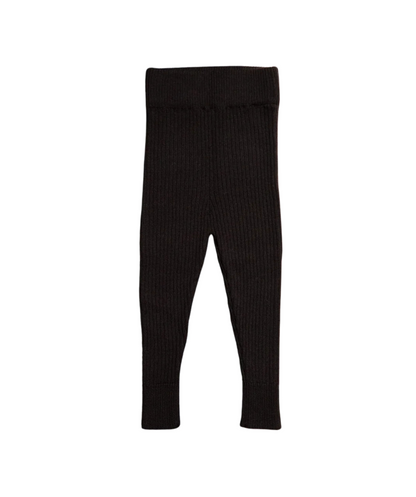 The Woolly Leggings 100% Merinowolle - Chocoloate