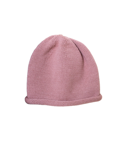 The Woolly Hat 100% Merinowolle - Rose