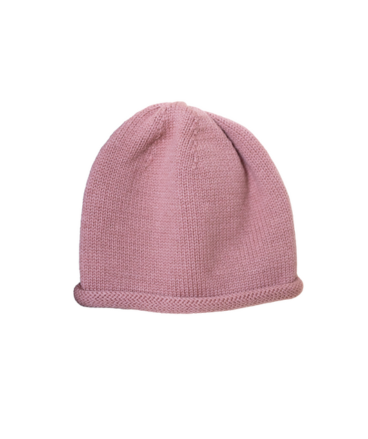 The Woolly Hat 100% Merinowolle - Rose