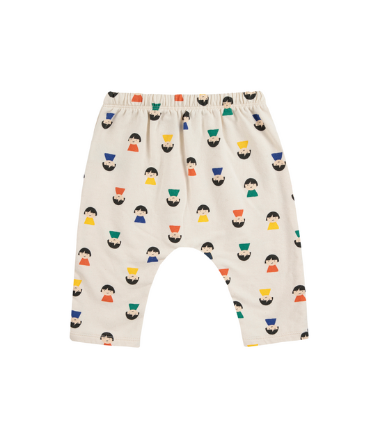 Game Pawns all over Jogging Pants - Weiss