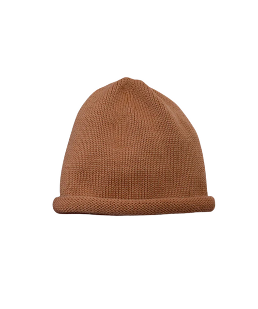 The Woolly Hat 100% Merinowolle - Camel