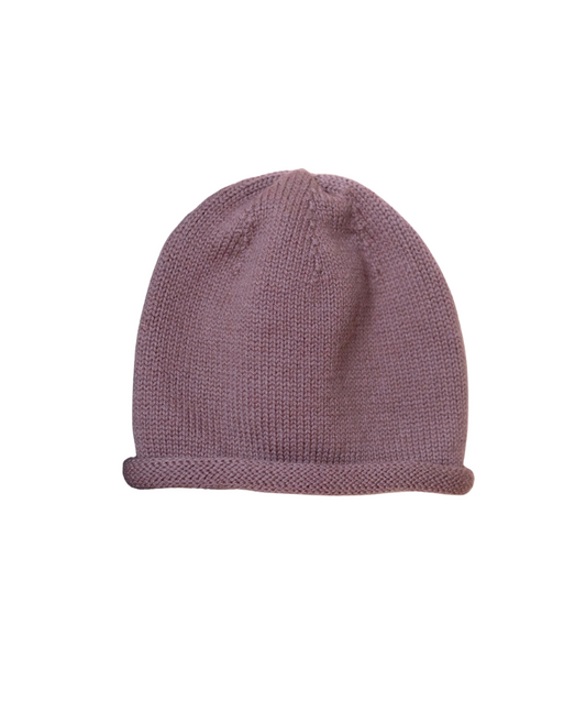 The Woolly Hat 100% Merinowolle - Mauve