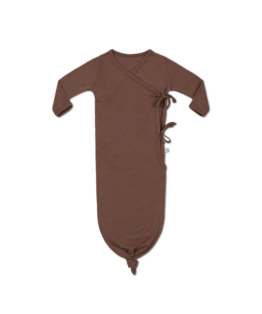 Schlafanzug Body 100% Merinowolle - Nutmeg