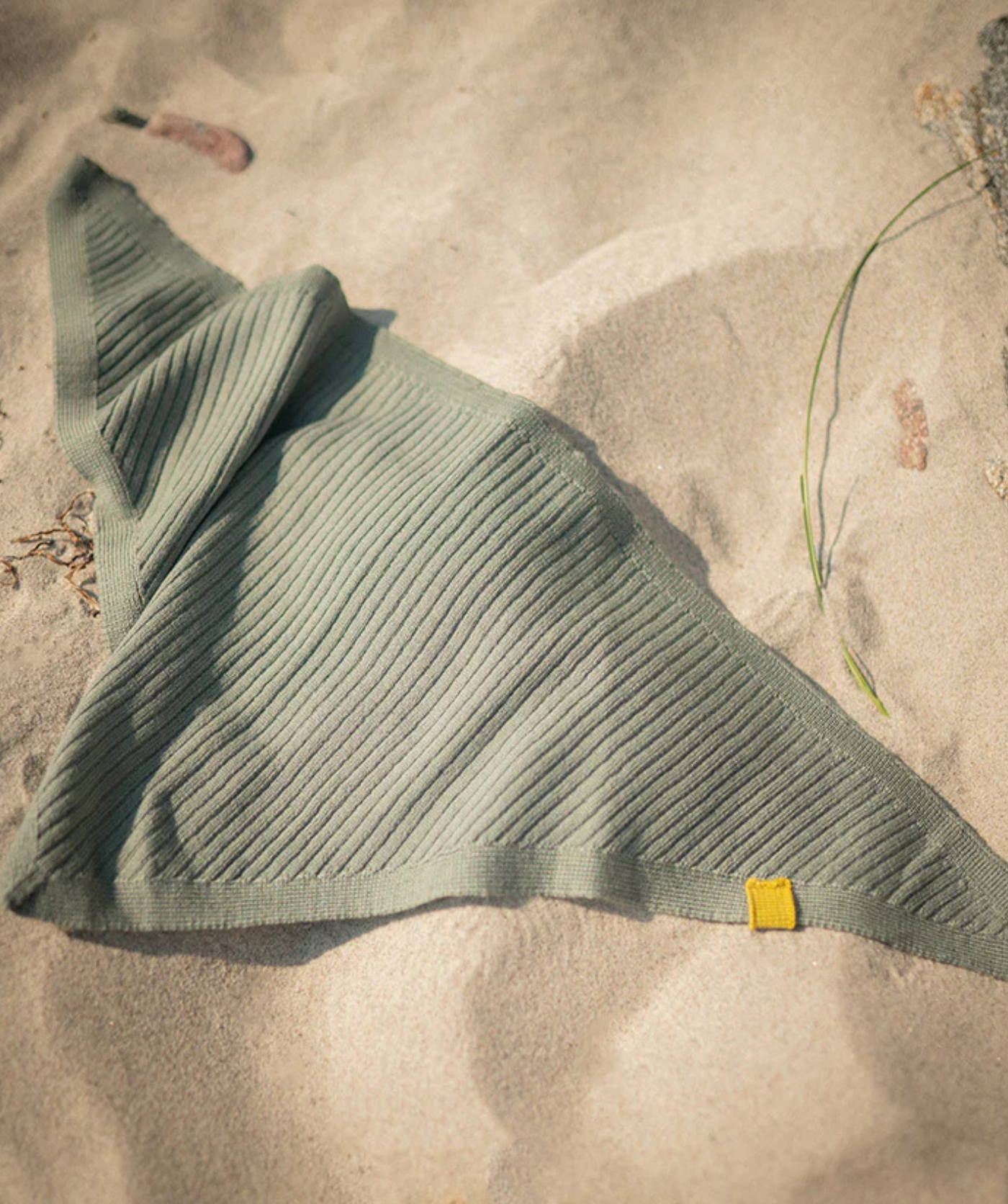 The Woolly Scarf Baby 100% Merinowolle - Sage