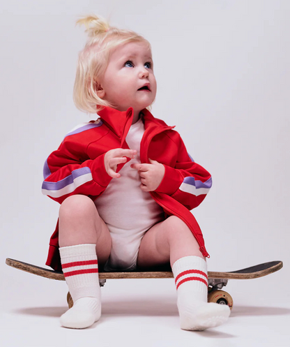 Rutschfeste Sportsocken - Red