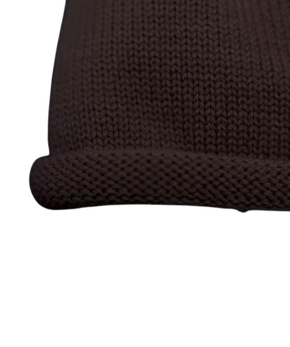 The Woolly Hat 100% Merinowolle - Chocolate