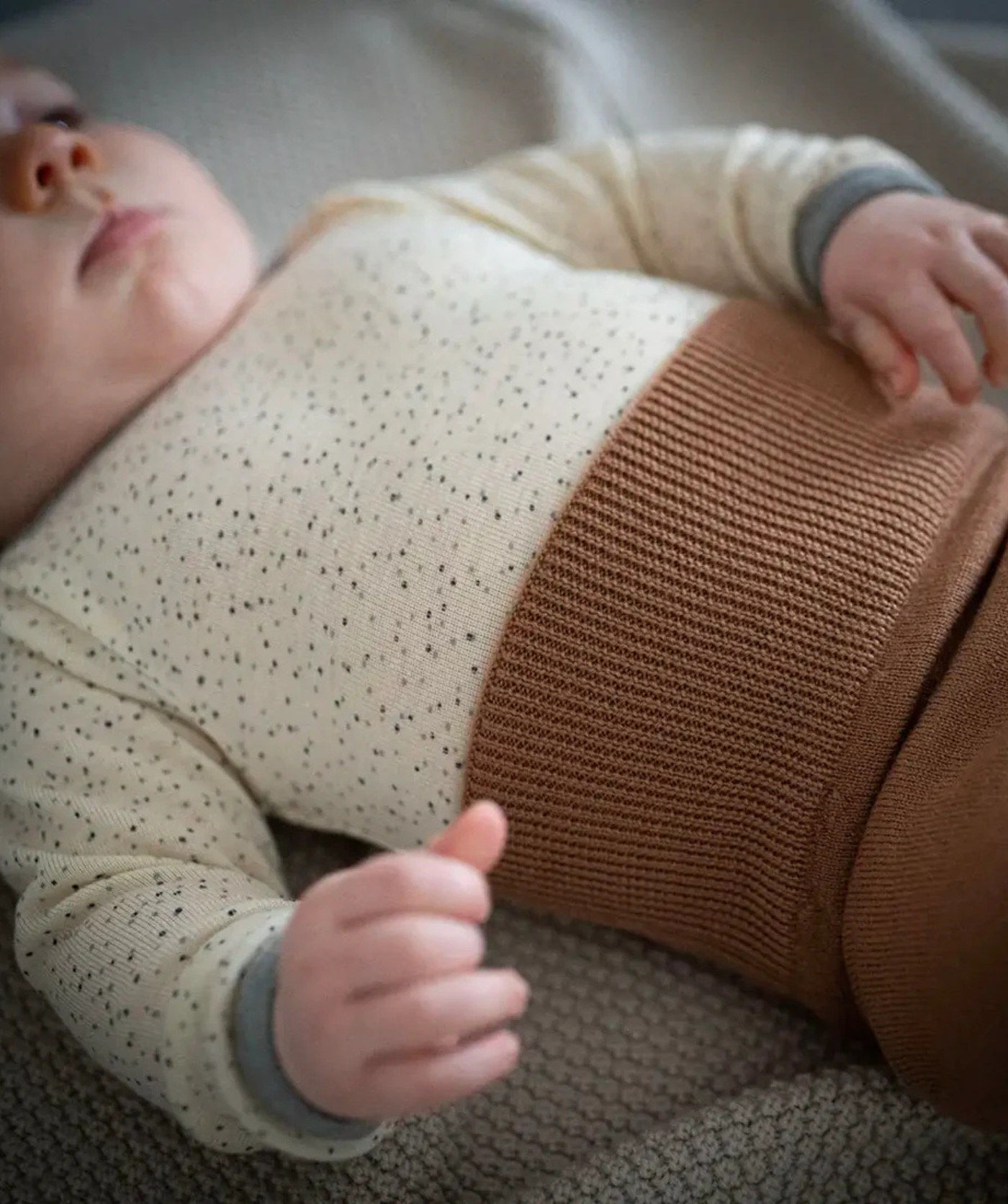 The Woolly Baby Pants 100% Merino Wool - Camel