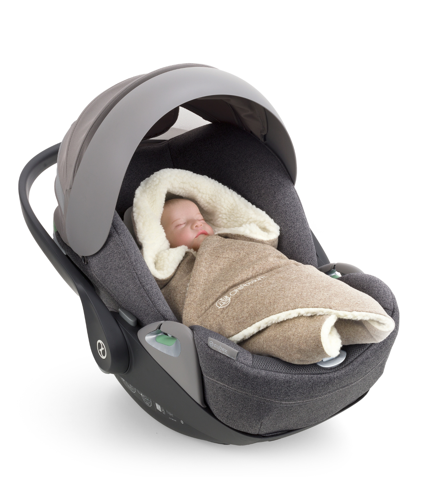 Einschlagdecke Koala 100% Merinowolle - Beige