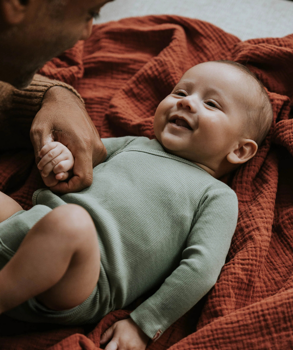 Wrap Body Long Sleeve - Sage