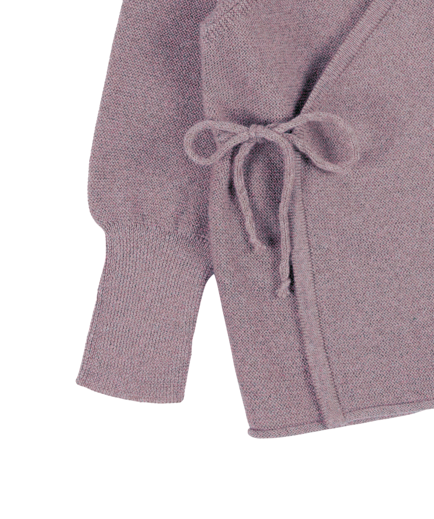 Feinstrick-Schlüttli 100% Merinowolle - Mauve