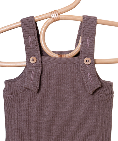 The Woolly Jumper 100% Merinowolle - Mauve