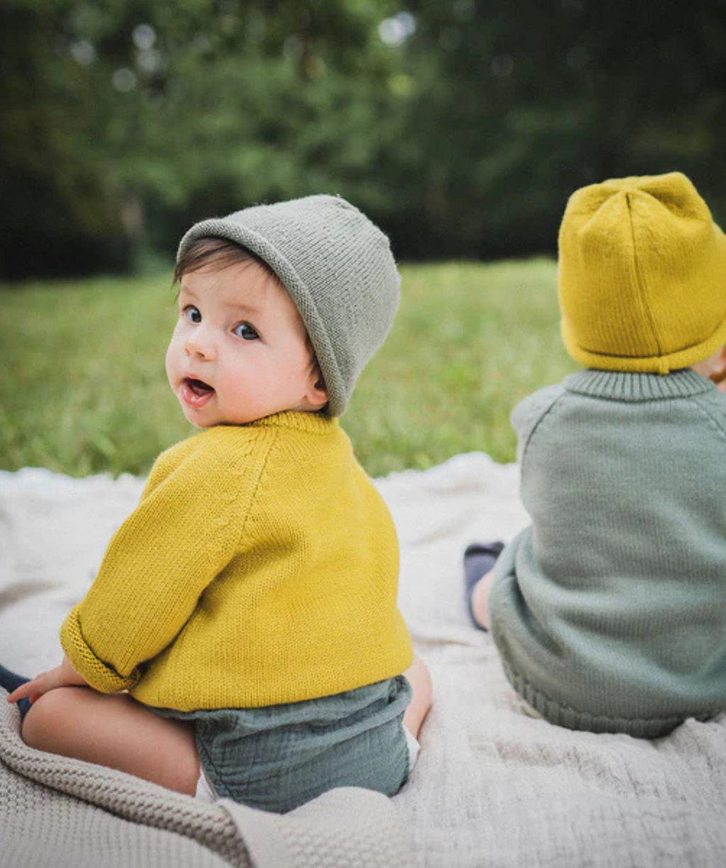 The Woolly Cardigan 100% Merino Wool - Quince