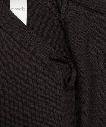The Woolly Baby Jacket 100% Merinowolle - Chocolate