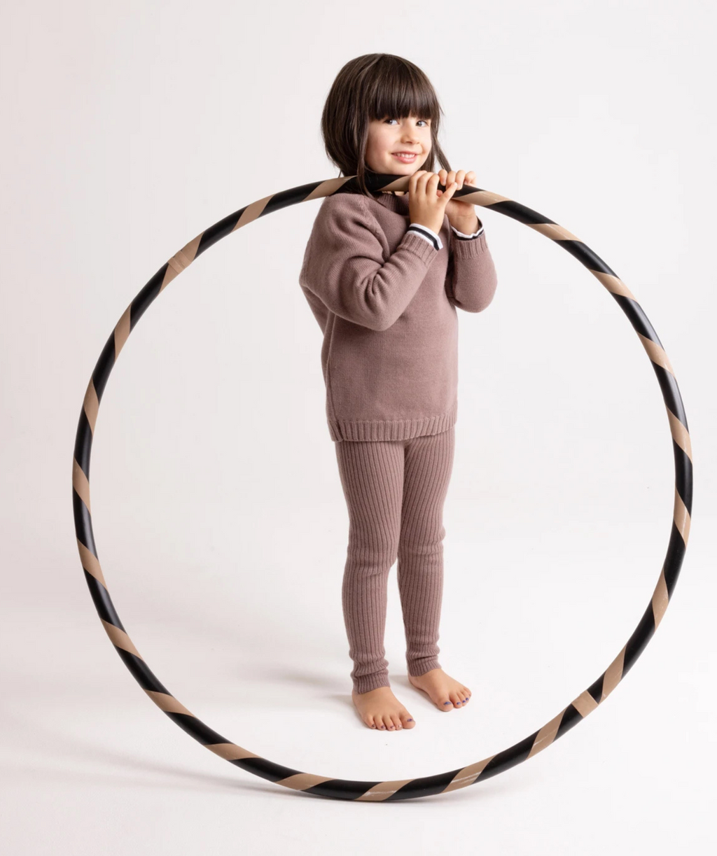 The Woolly leggings 100% merino wool - mauve