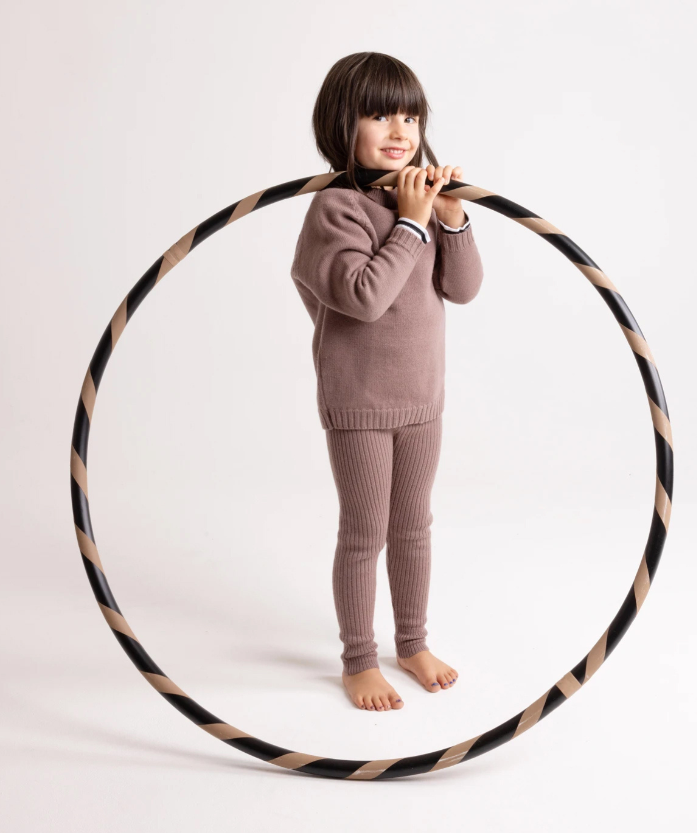 The Woolly leggings 100% merino wool - mauve