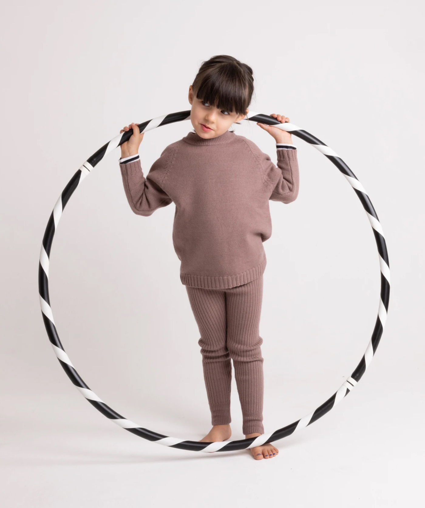 The Woolly Sweater 100% Merinowolle - Mauve