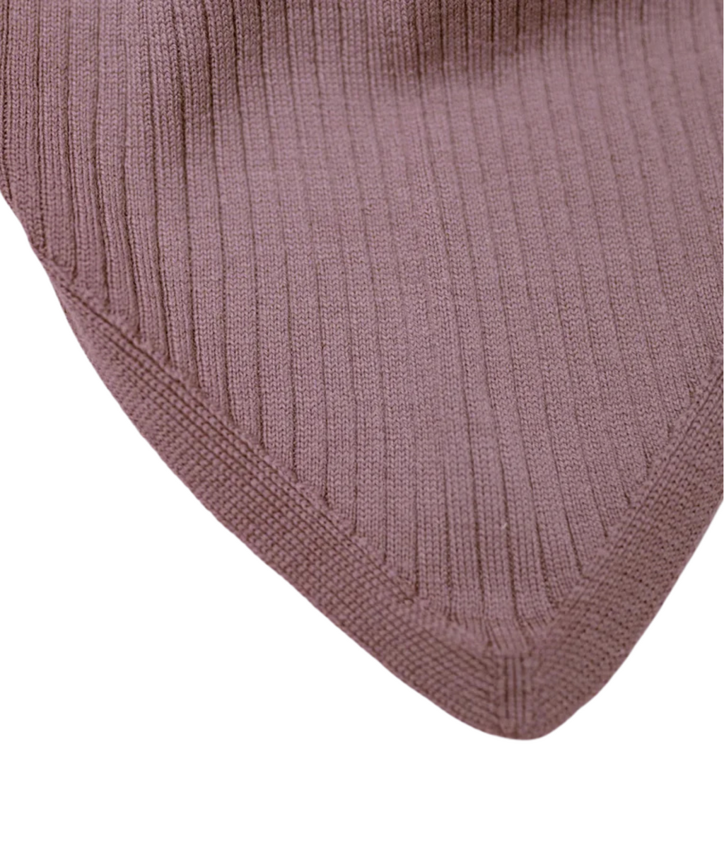 The Woolly Scarf Baby 100% Merino Wool - Mauve
