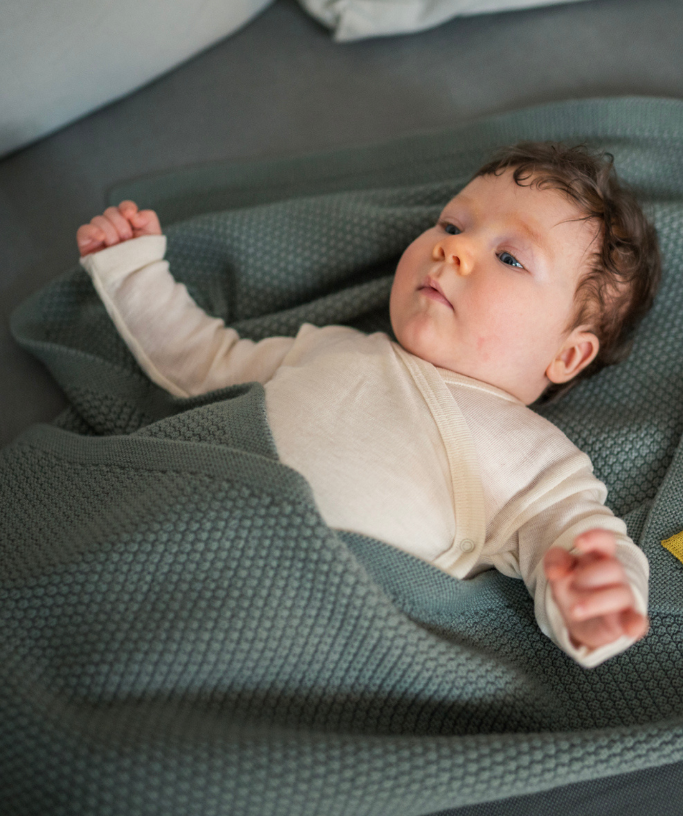 The Woolly Blanket 100% Merinowolle - Sage