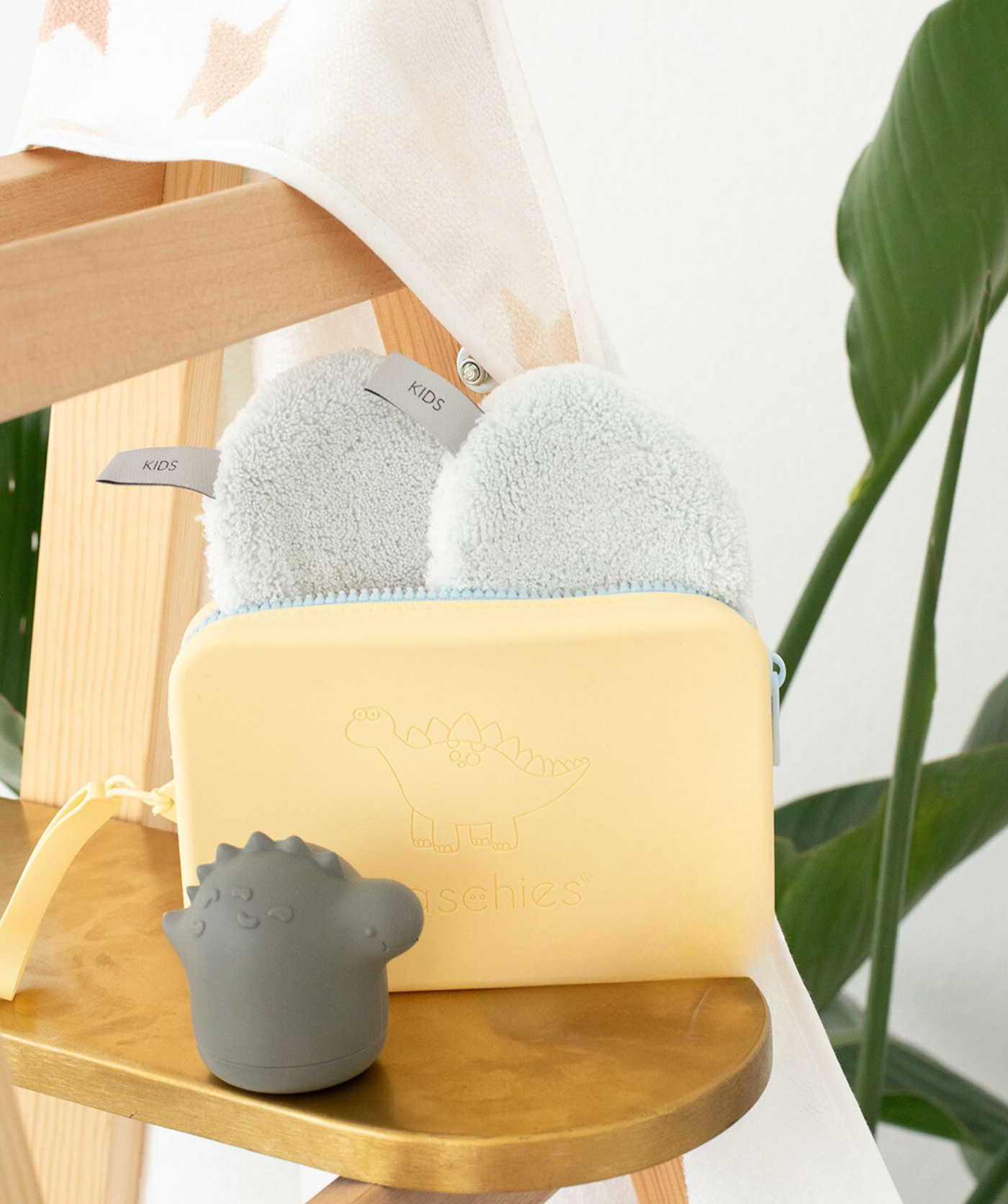 Travel Bag Large Kids - Pastel Yellow