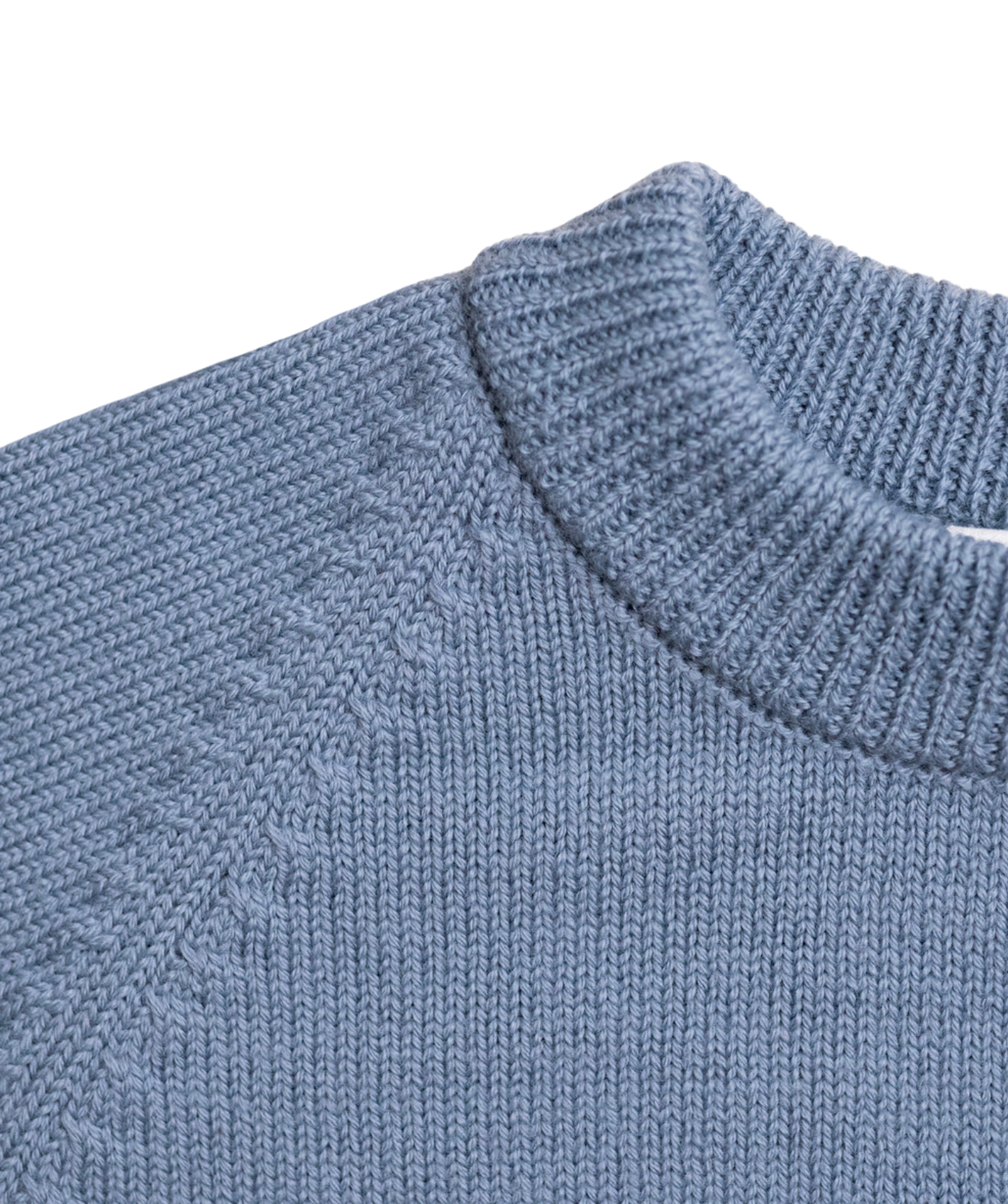The Woolly Sweater 100% Merinowolle - Blue