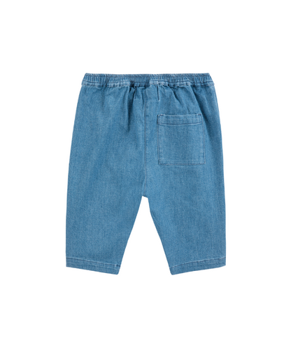 Roll The Dice light denim Pants - Blau