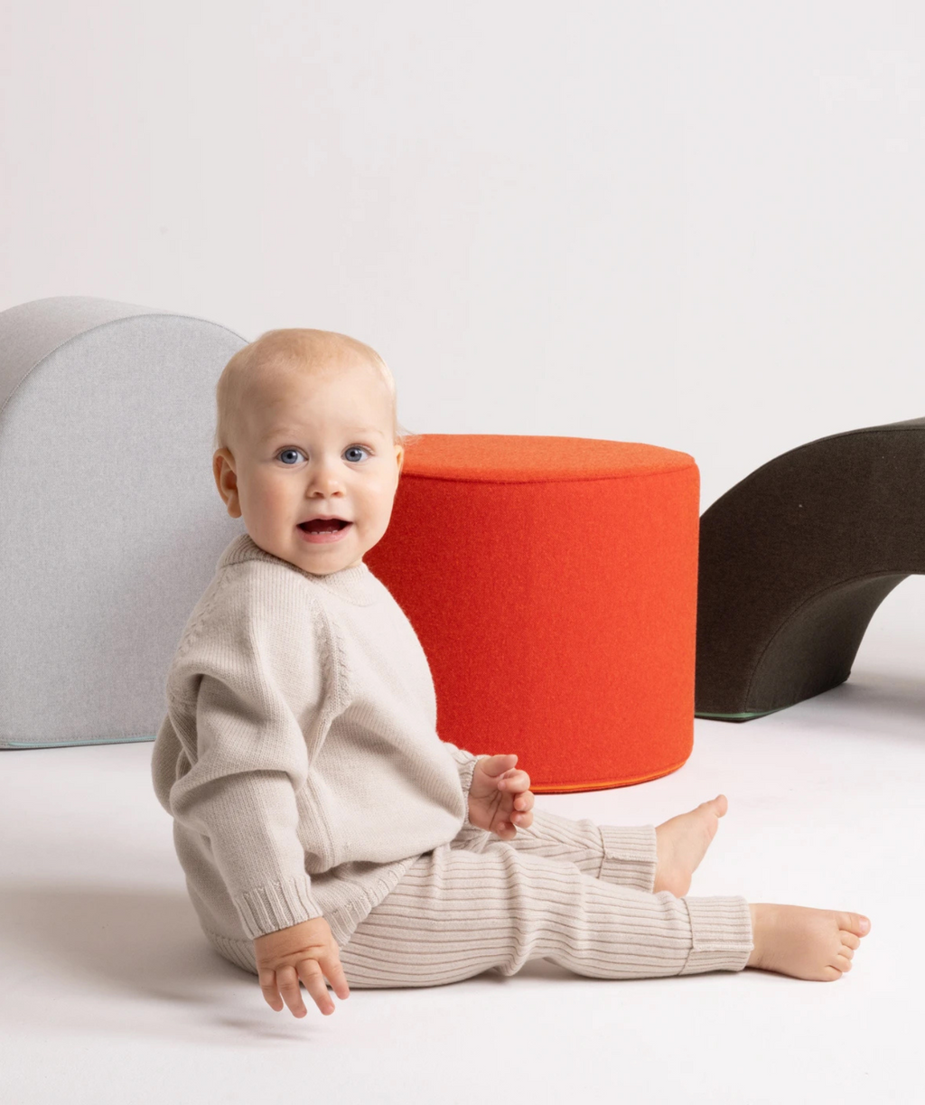 The Woolly Leggings 100% Merino Wool - Sand