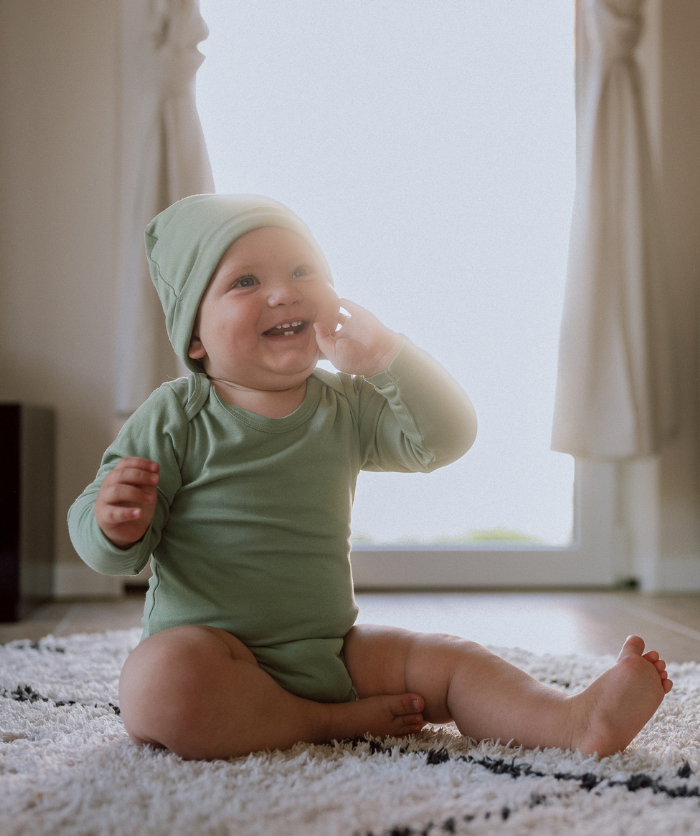 Body Long Sleeve 100% Lyocell - Brave Eucalyptus