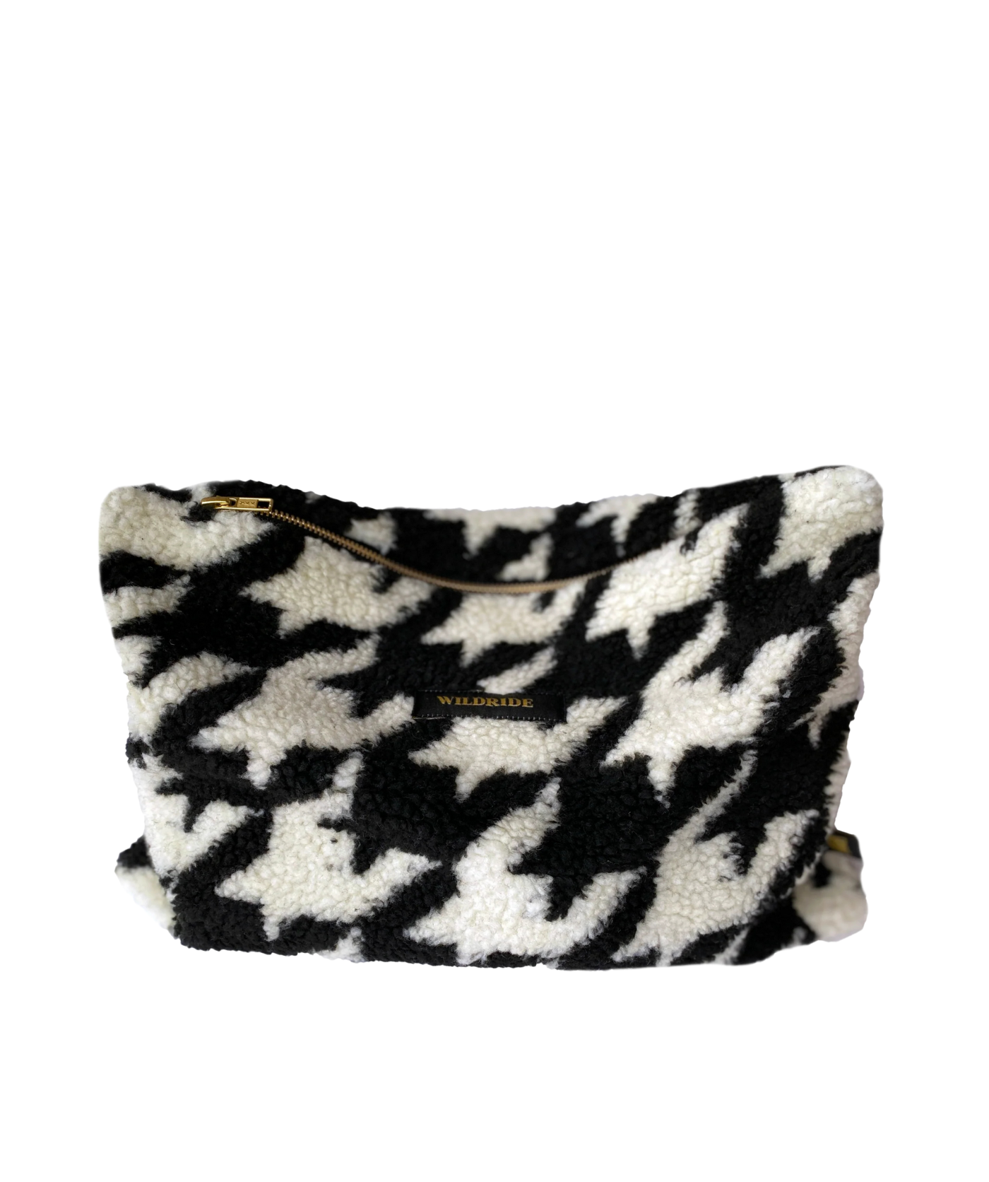 Toddler Carrier Bag - Houndstooth Teddy