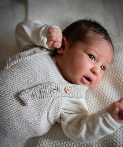 The Woolly Jumper 100% Merinowolle - Sand