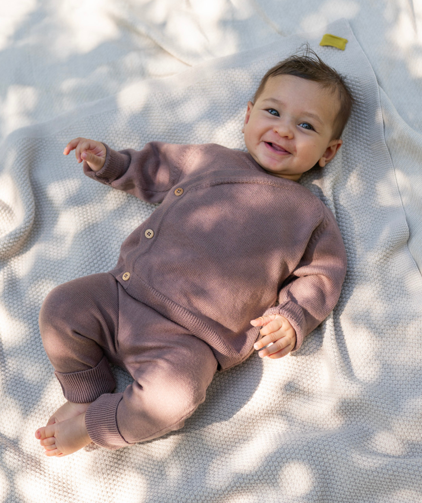 The Woolly Baby Pants 100% Merinowolle - Mauve