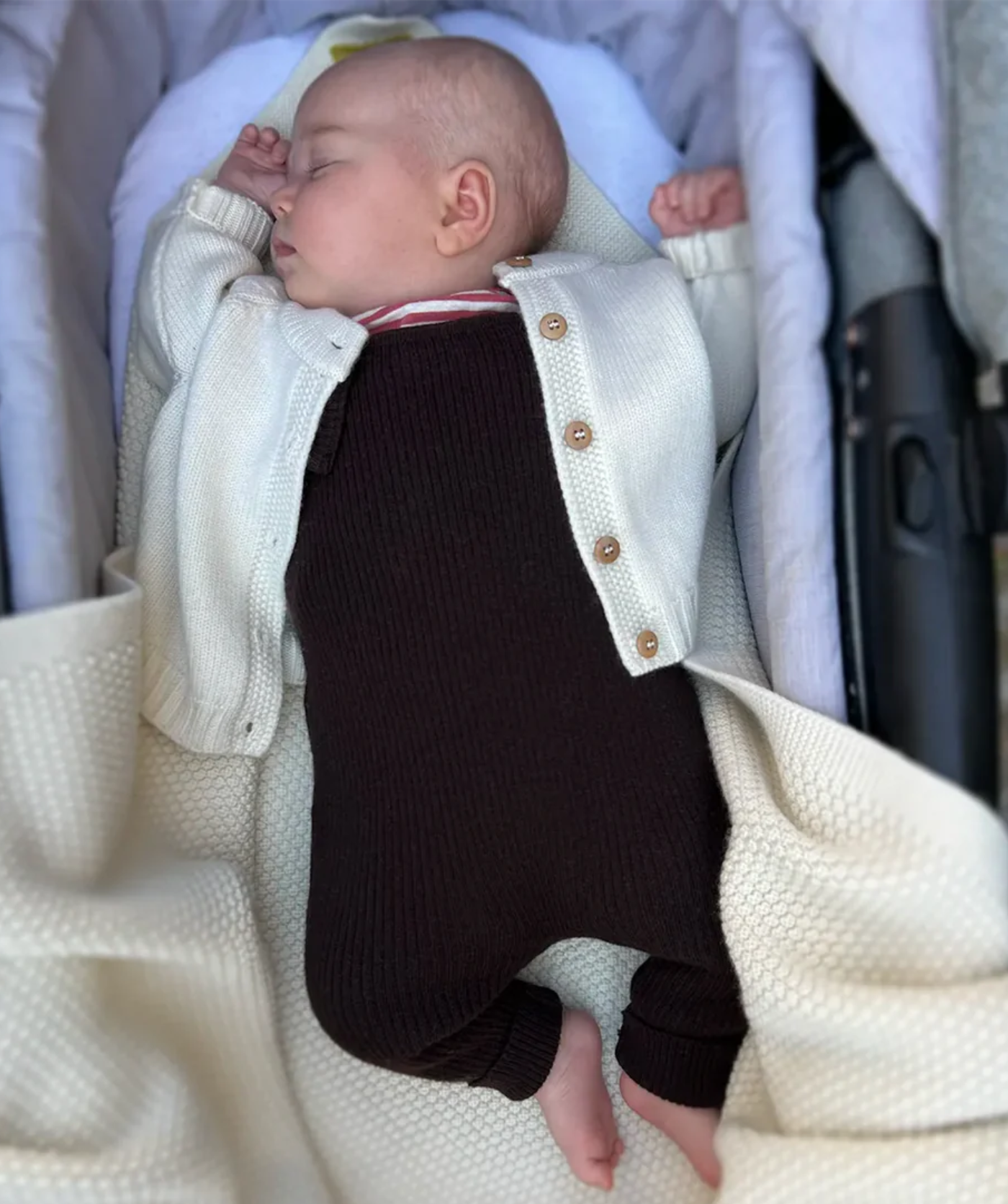 The Woolly Jumper 100% Merinowolle - Chocolate