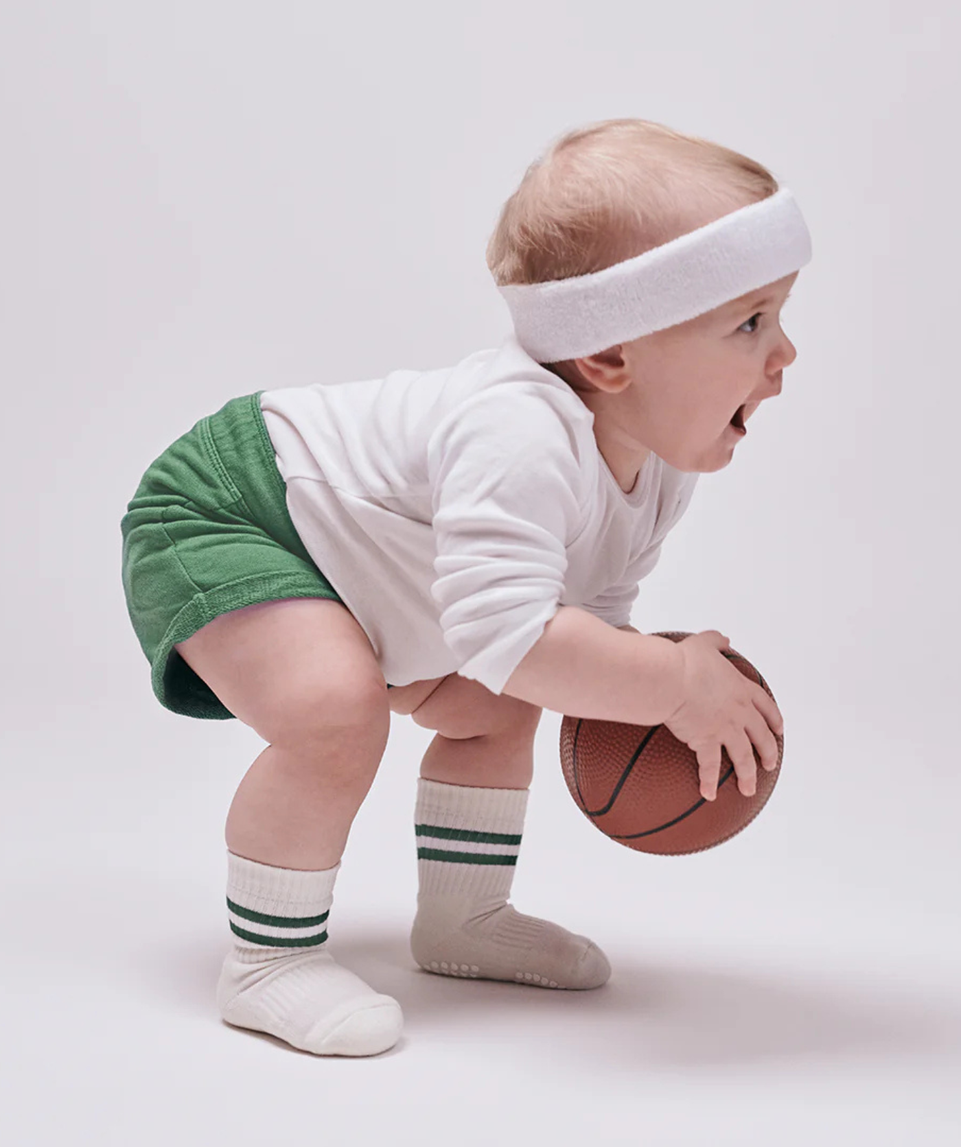 Rutschfeste Sportsocken- Green