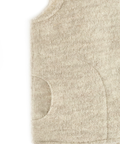 Walk Weste mit Teddy - Natur