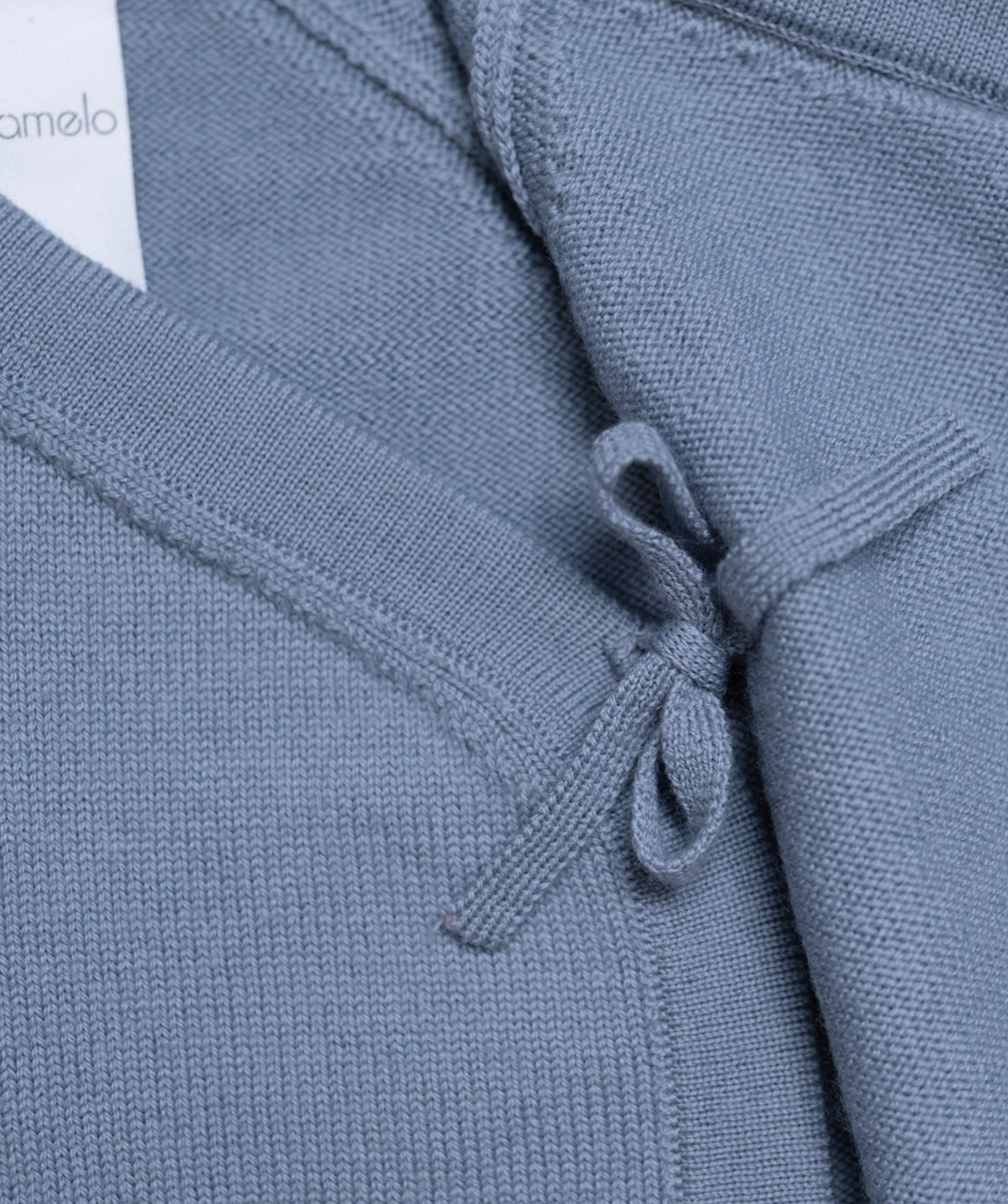 The Woolly Baby Jacket 100% Merinowolle - Blue