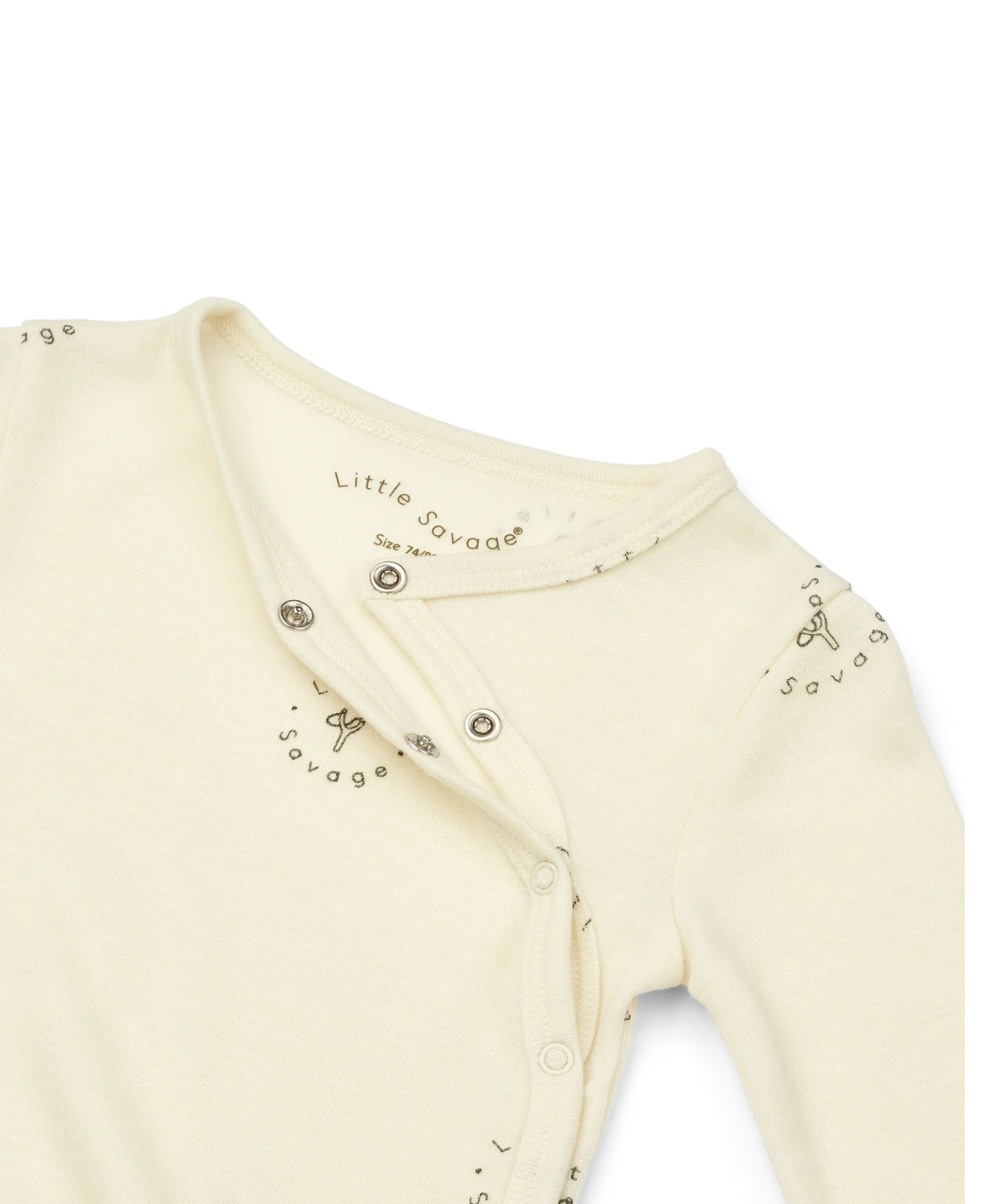 Kimono Body 100% Merinowolle - Stamp Agave