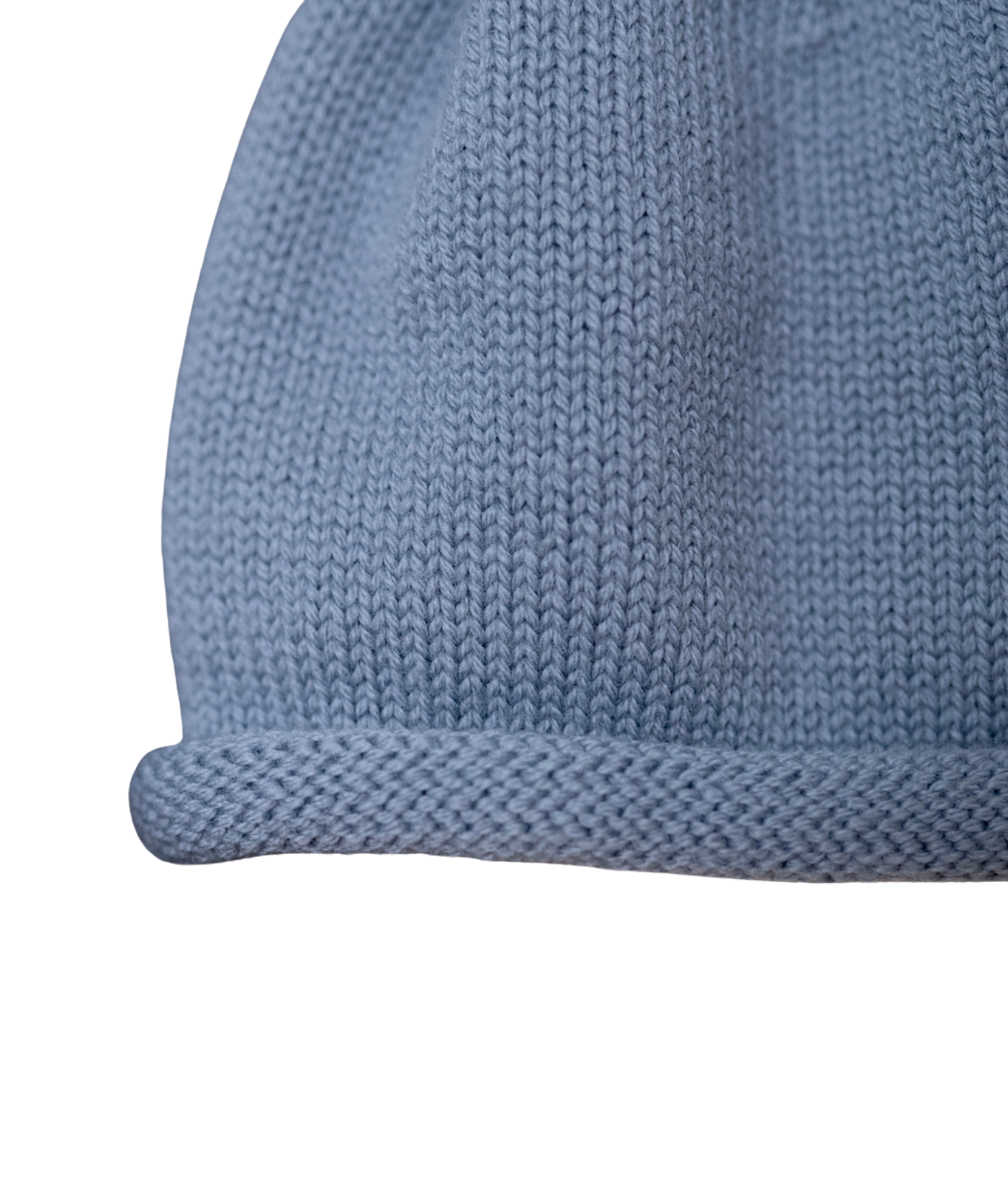 The Woolly Hat 100% Merinowolle - Blue