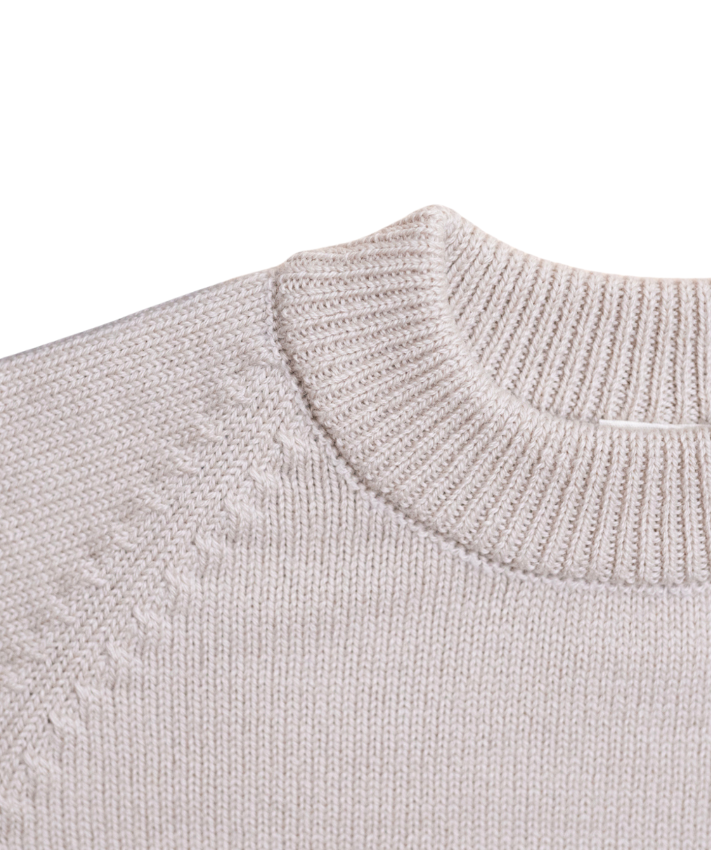 The Woolly Sweater 100% Merino Wool - Sand