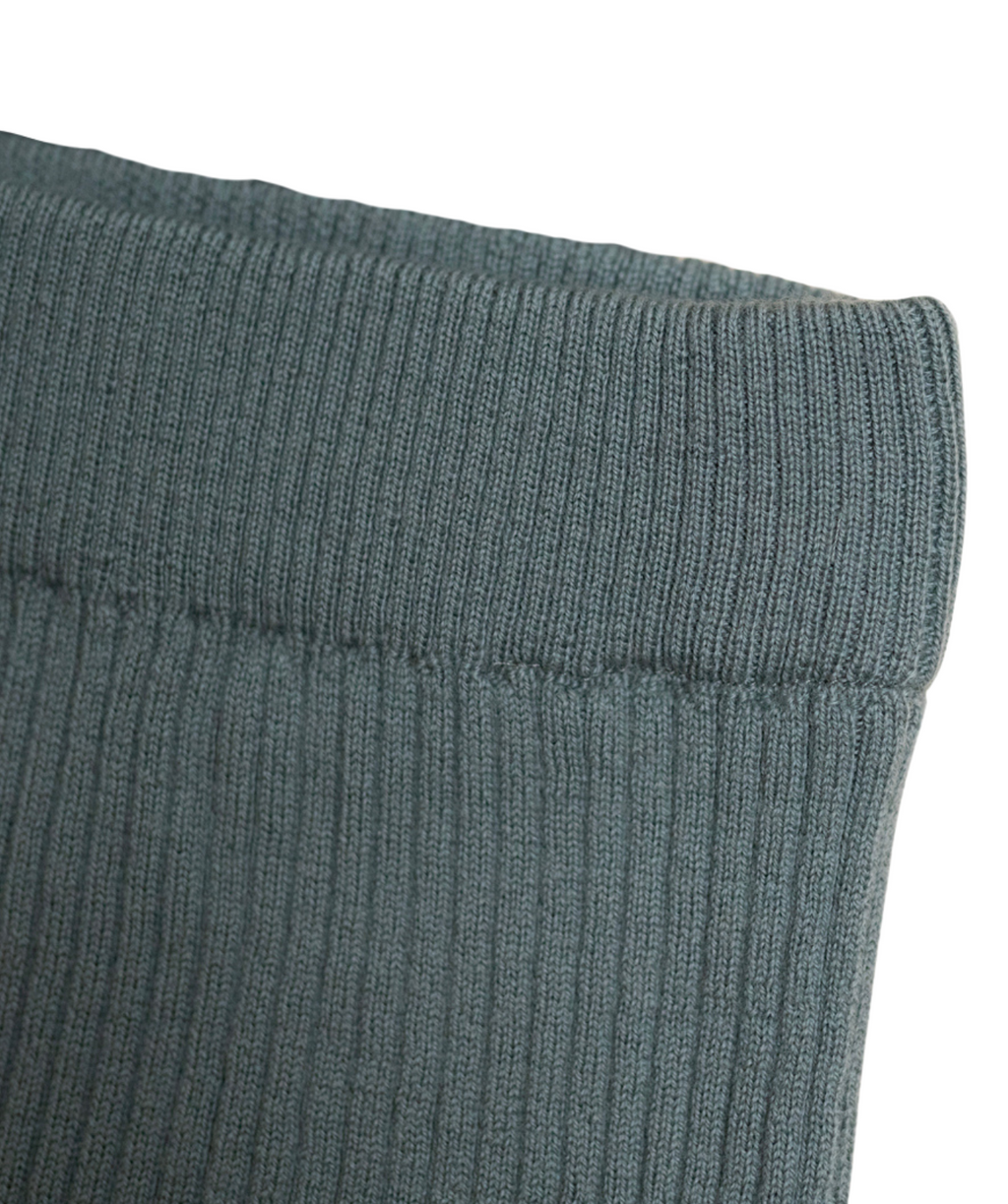 The Woolly Leggings 100% Merino Wool - Sage