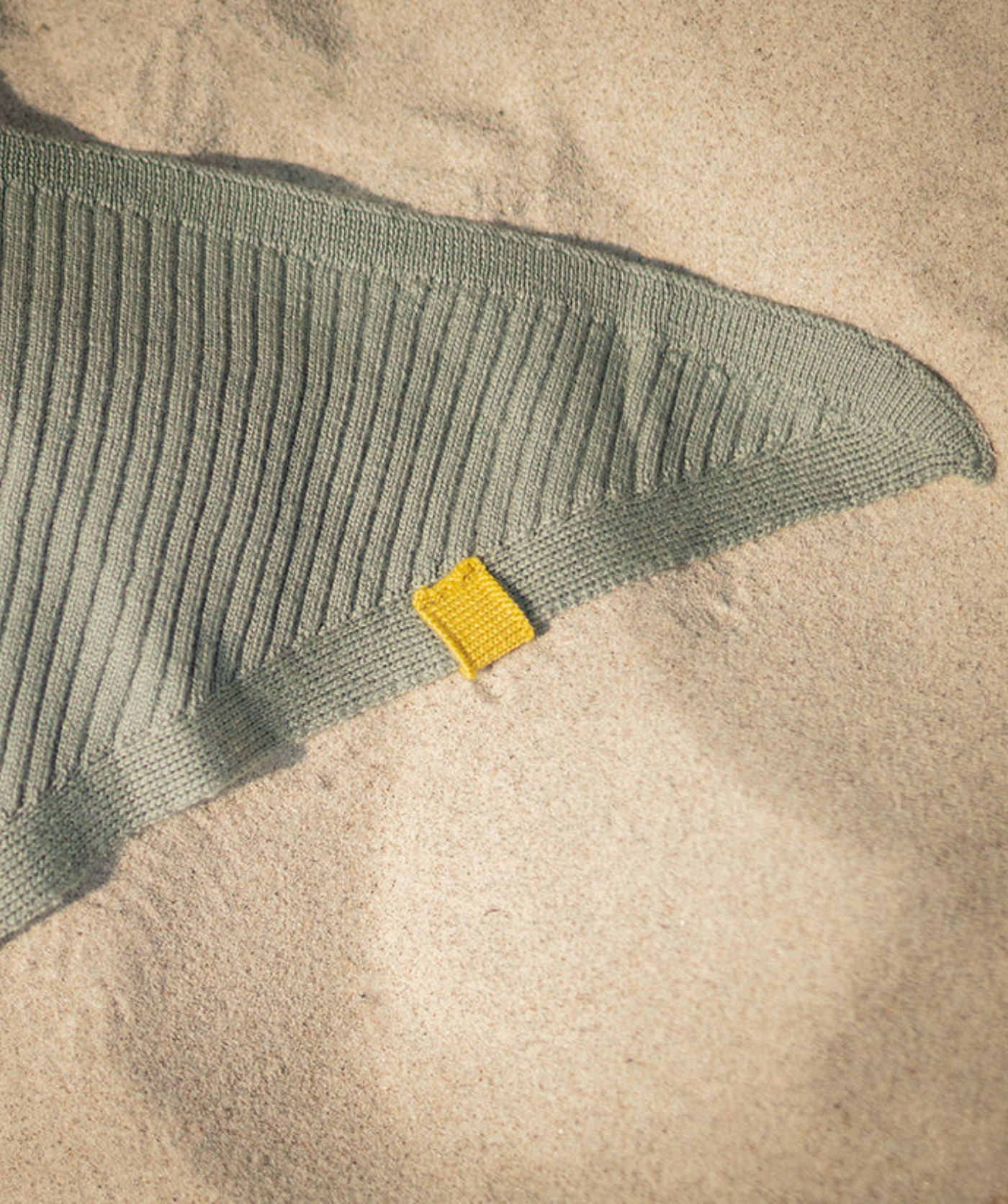 The Woolly Scarf Baby 100% Merinowolle - Sage