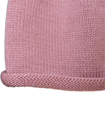 The Woolly Hat 100% Merinowolle - Rose