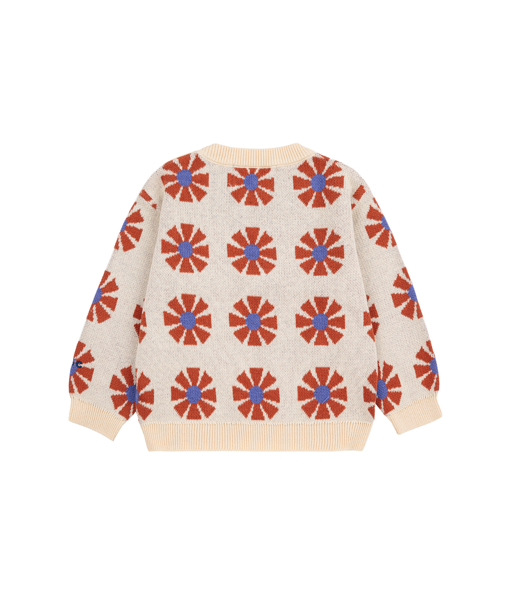 Kaleidoscope all over jacquard Jumper