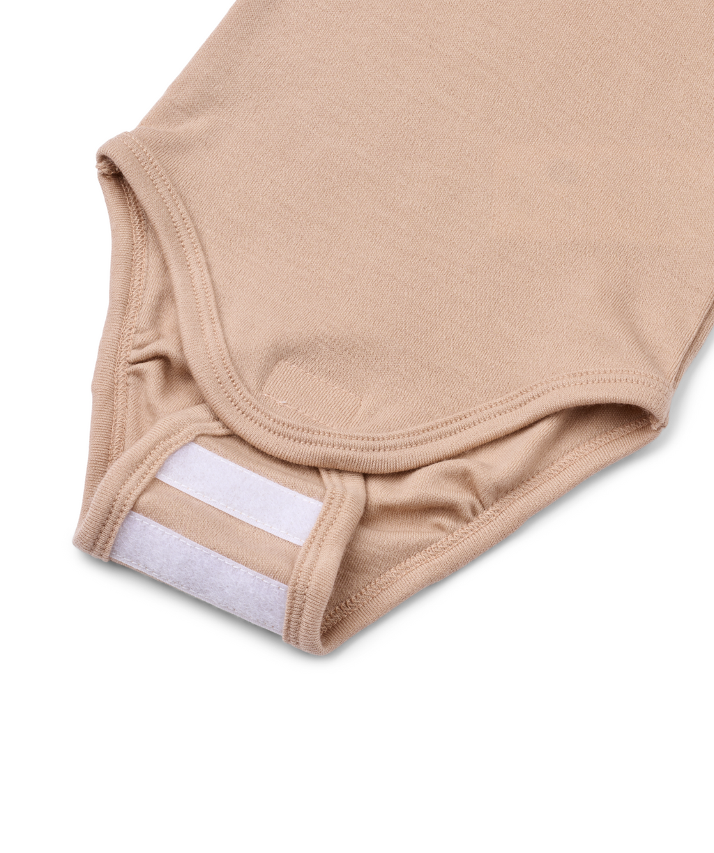 Kurzarm Body mit Klettverschluss