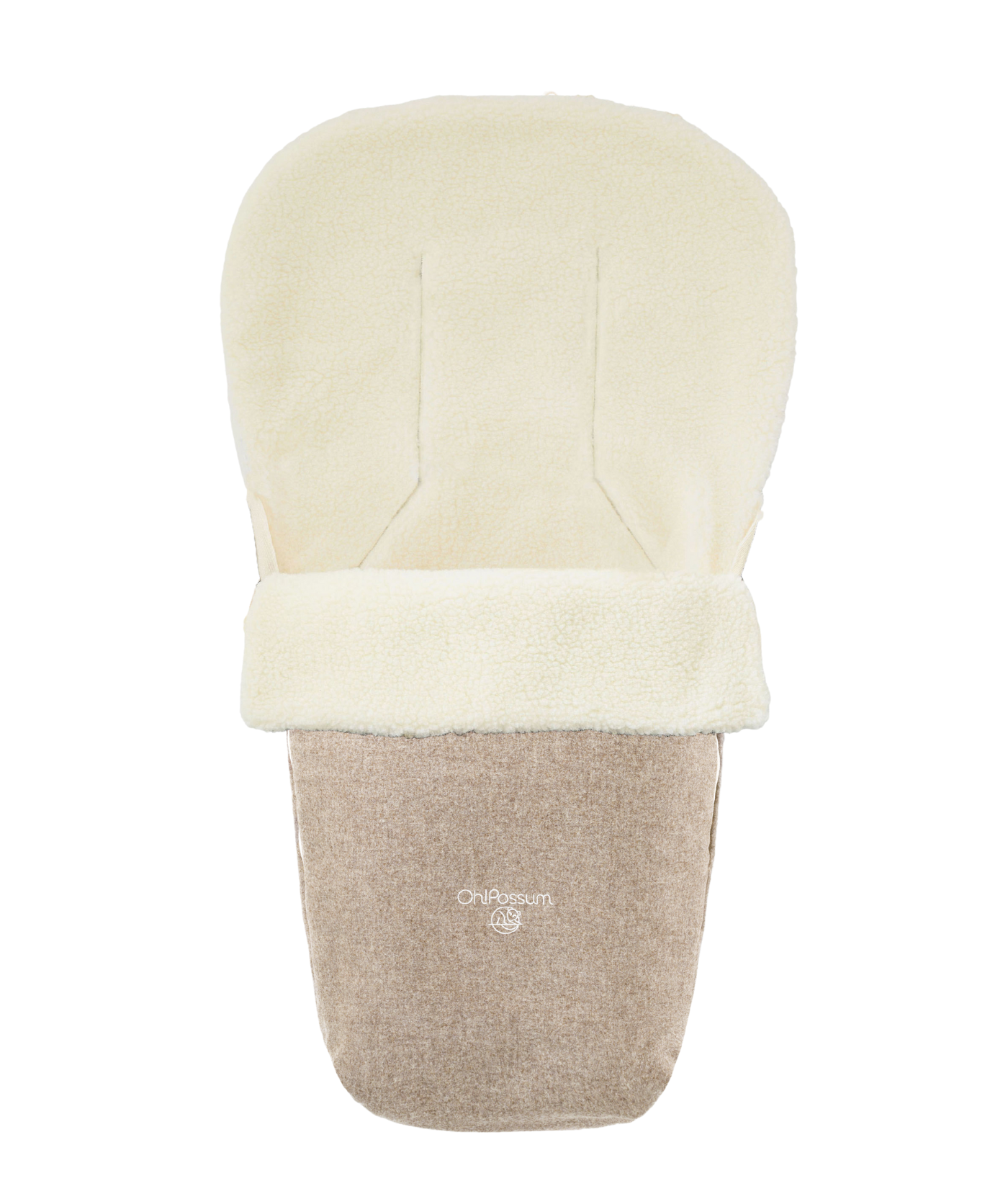 Fusssack Wombat 100% Merinowolle - Beige