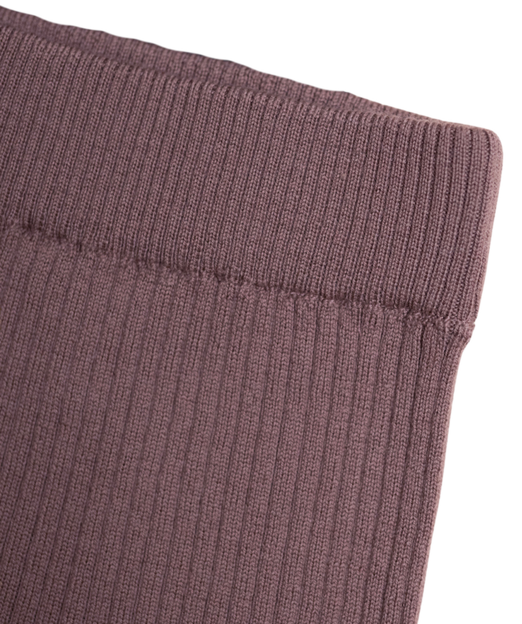 The Woolly leggings 100% merino wool - mauve