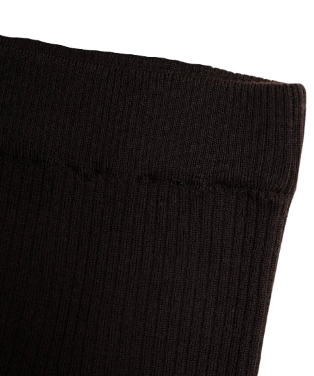 The Woolly Leggings 100% Merino wool - Chocoloate