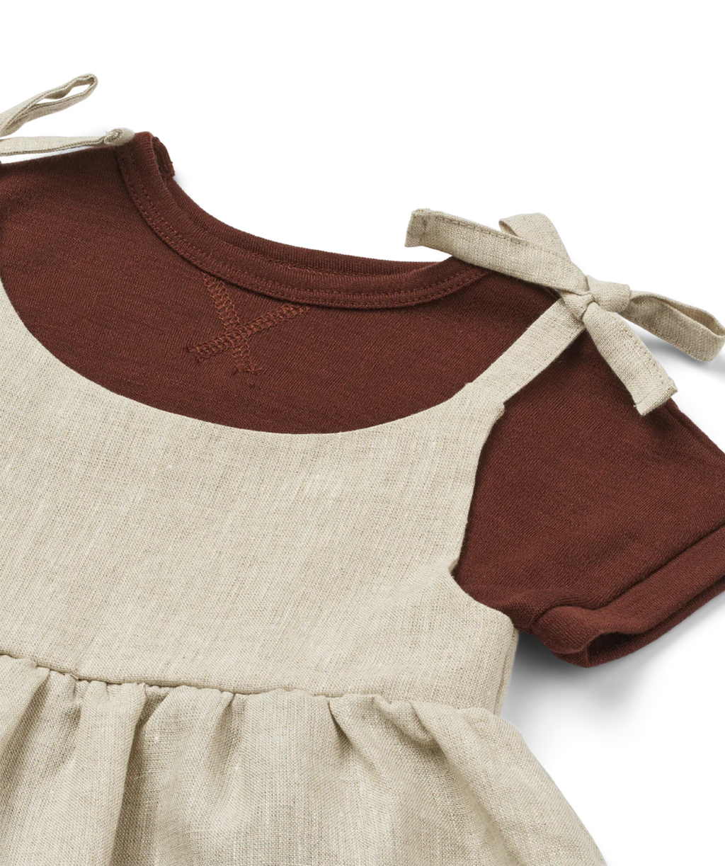 Leinen Kleid